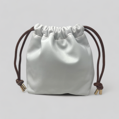 White Leather Bag