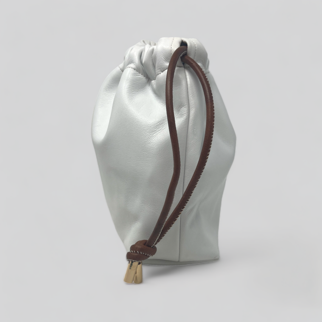 White Leather Bag