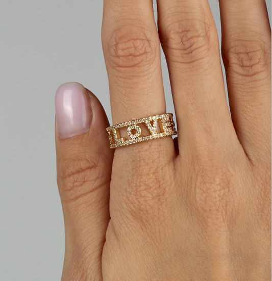 Maia Love Ring